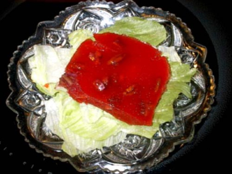 Molded Grapefruit Salad Molded Grapefruit Salad picture