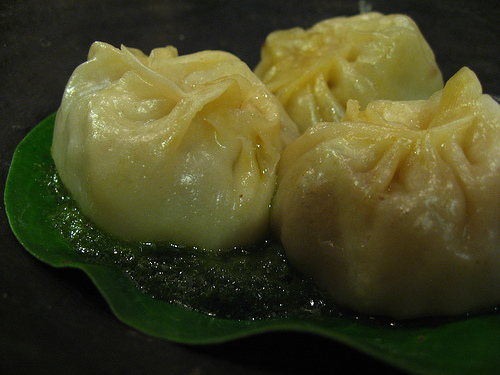 vegetable momo