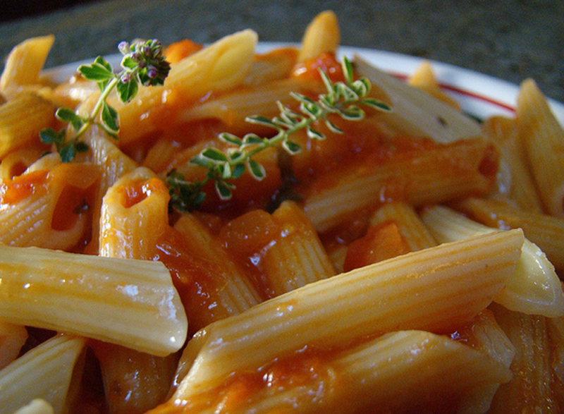 Mostaccioli with Tomato Pesto Mostaccioli with Tomato Pesto picture