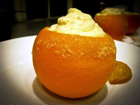 Mousse Filled Oranges Mousse Filled Oranges picture
