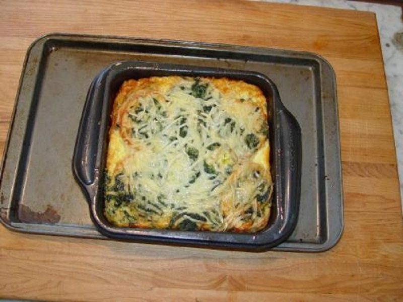Mushroom and Vegetable Strata Mushroom and Vegetable Strata picture