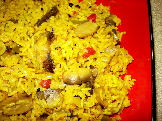 Mushroom Biryani Mushroom Biryani picture