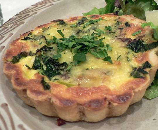 Mushroom Cheese Tart Mushroom Cheese Tart picture