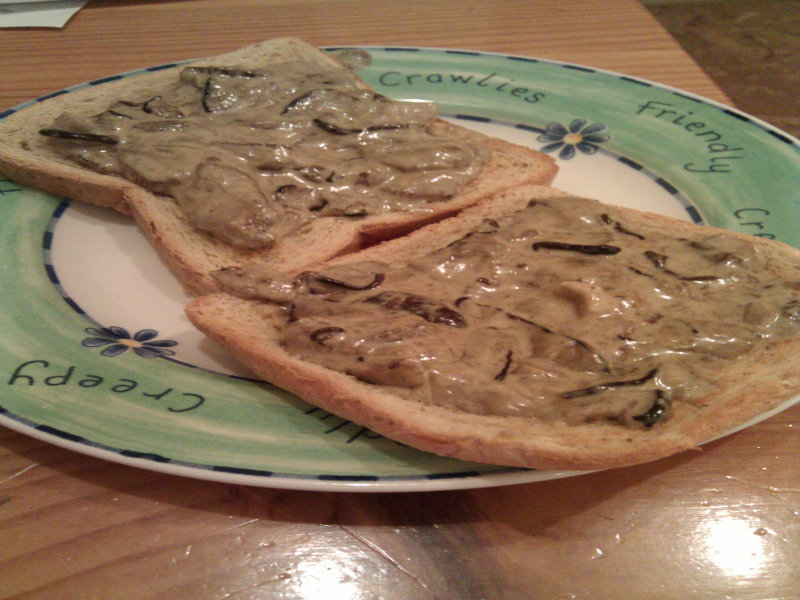Wild Mushrooms In Crispy Bread Cases Wild Mushrooms In Crispy Bread Cases picture