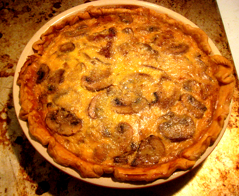 Mushroom Quiche Mushroom Quiche picture