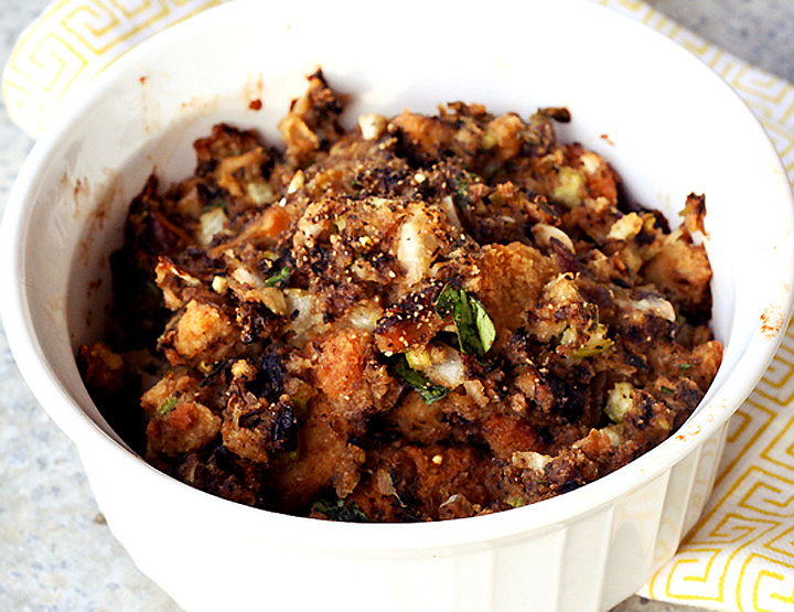 Mushroom Bread Stuffing Mushroom Bread Stuffing picture
