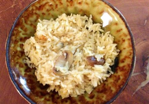 Mushrooms Pilaf Mushrooms Pilaf picture