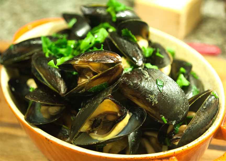 Mussels Brussels Style Mussels Brussels Style picture