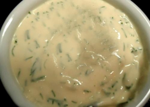 Mustard Chive Sauce Mustard Chive Sauce picture