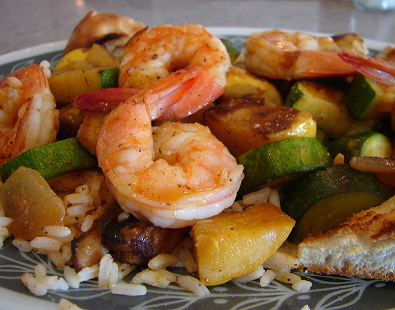 Mustard Glazed Shrimp Mustard Glazed Shrimp picture