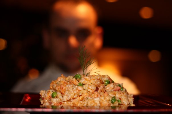 Veal & Wild Mushrooms risotto 