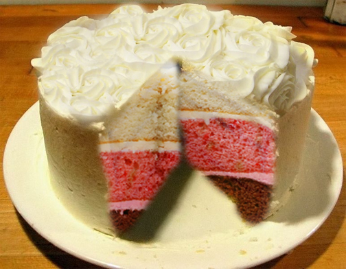 Neapolitan Cake Neapolitan Cake picture