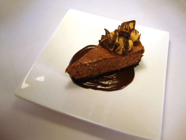 No Crust Chocolate Pie No Crust Chocolate Pie picture