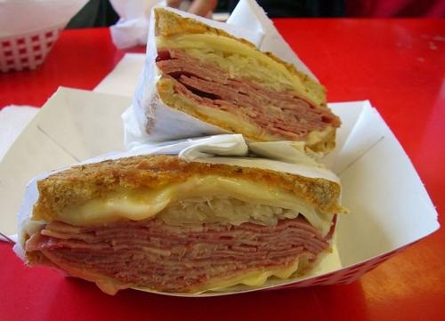 Open Face Reubens Open Face Reubens picture