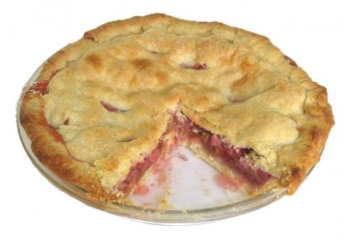 Orange Blossom Rhubarb Pie Orange Blossom Rhubarb Pie picture