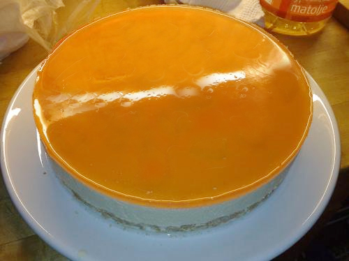 Orange Cheesecake Orange Cheesecake picture