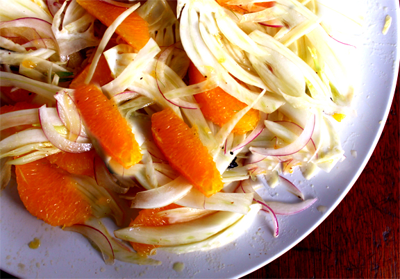 Chicken Salad With Fennel, Orange And Raspberries Chicken Salad With Fennel, Orange And Raspberries picture
