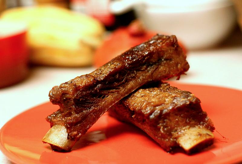 Orange Glazed Ribs Orange Glazed Ribs picture