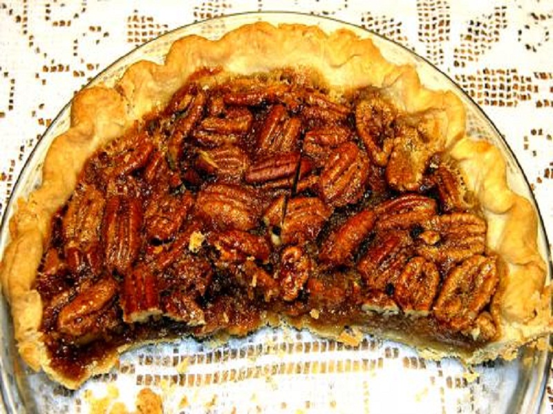 Orange Pecan Pie Orange Pecan Pie picture