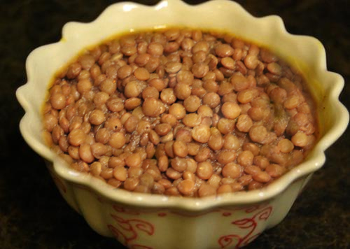 Oven Baked Lentils Oven Baked Lentils picture