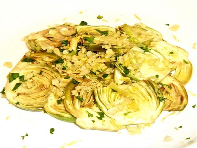 Oven Roasted Artichoke Slivers with Thyme and Marjoram Oven Roasted Artichoke Slivers with Thyme and Marjoram picture