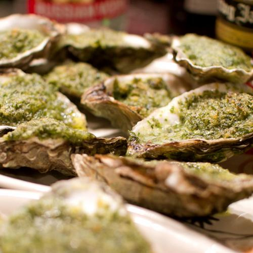 Gourmet Oysters Rockefeller Gourmet Oysters Rockefeller picture