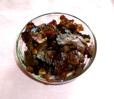 Liver Curry Liver Curry picture