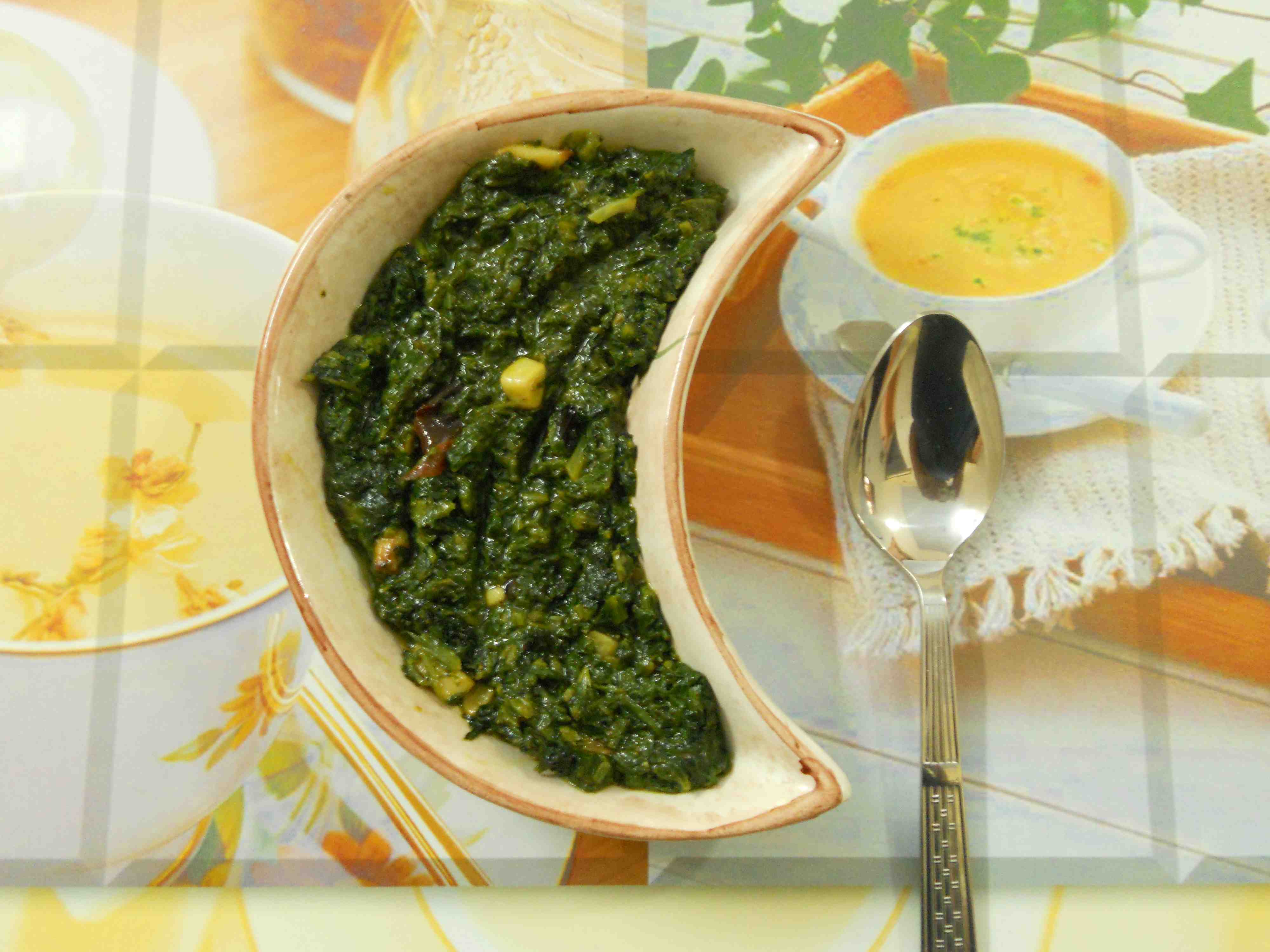 Maharashtrian Palak Bhaaji Maharashtrian Palak Bhaaji picture