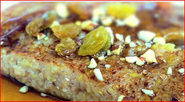 Pan Seared Oatmeal Pan Seared Oatmeal picture