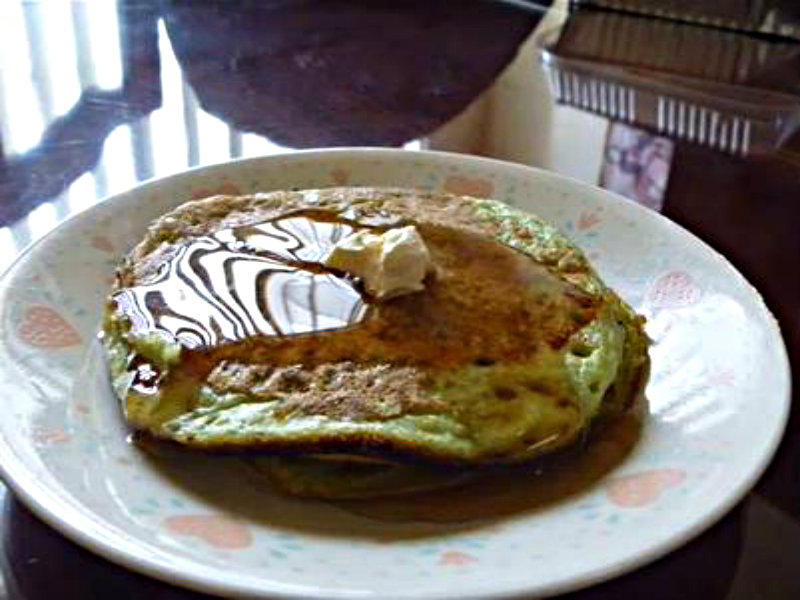 Green Tea Matcha Pancakes Green Tea Matcha Pancakes picture
