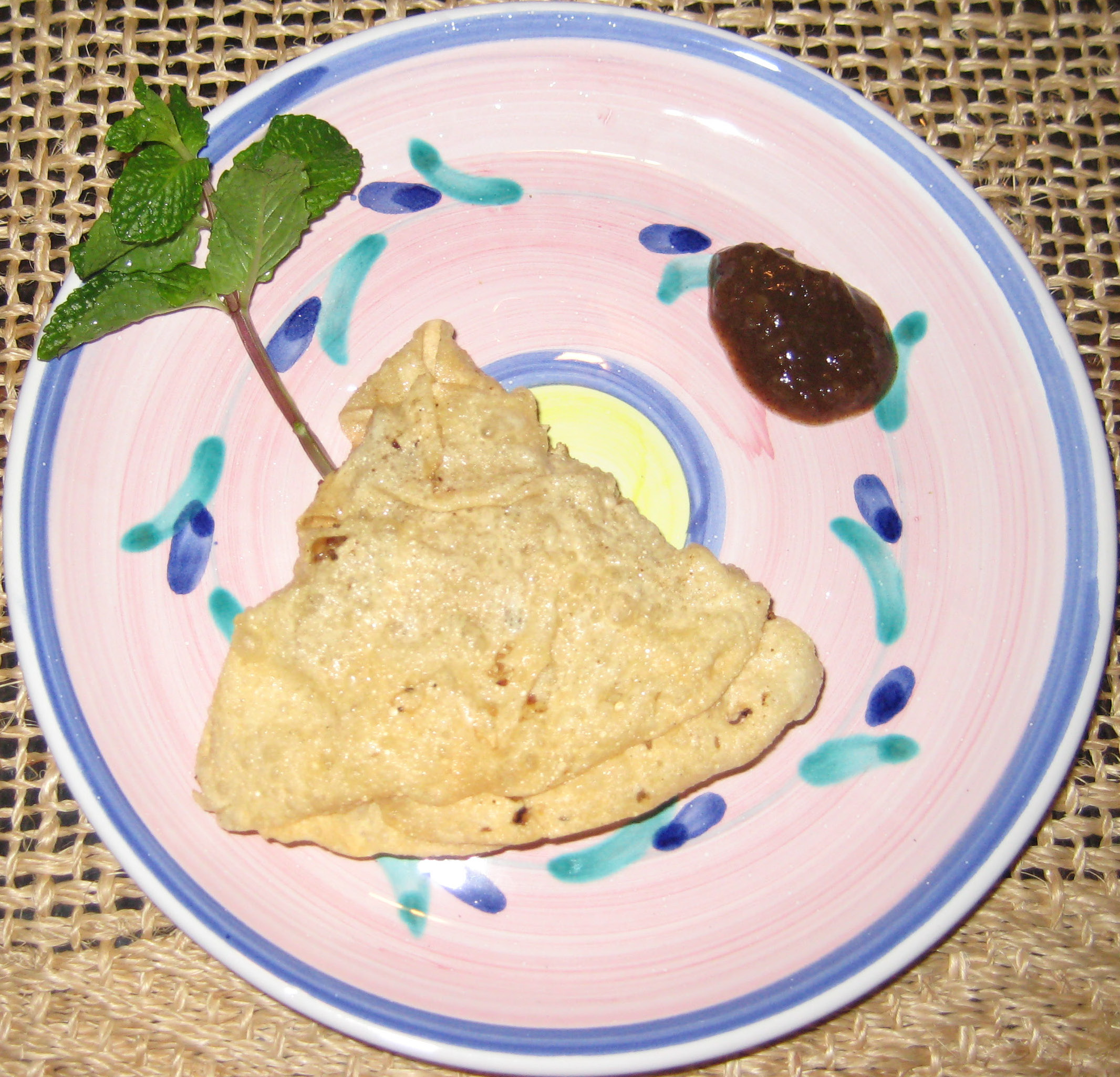 Papad samosa by Chef Sonali Papad samosa by Chef Sonali picture