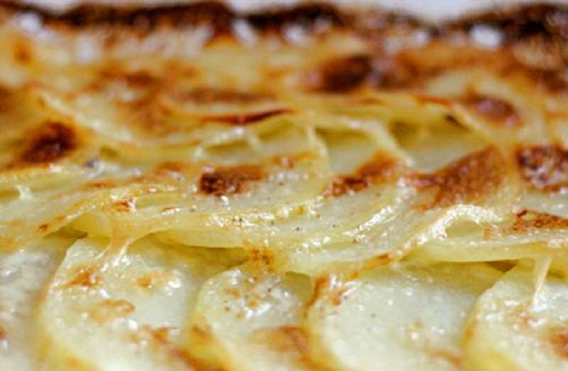 Parmesan Cheese Potato Slices Parmesan Cheese Potato Slices picture