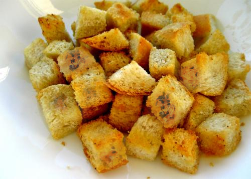 Parmesan Croutons Parmesan Croutons picture