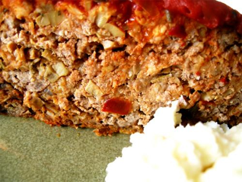 Meat Loaf Baked in Sauce Meat Loaf Baked in Sauce picture