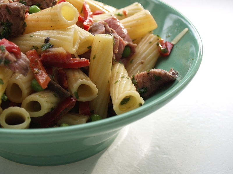 Pasta With Chicken And Peppers Pasta With Chicken And Peppers picture