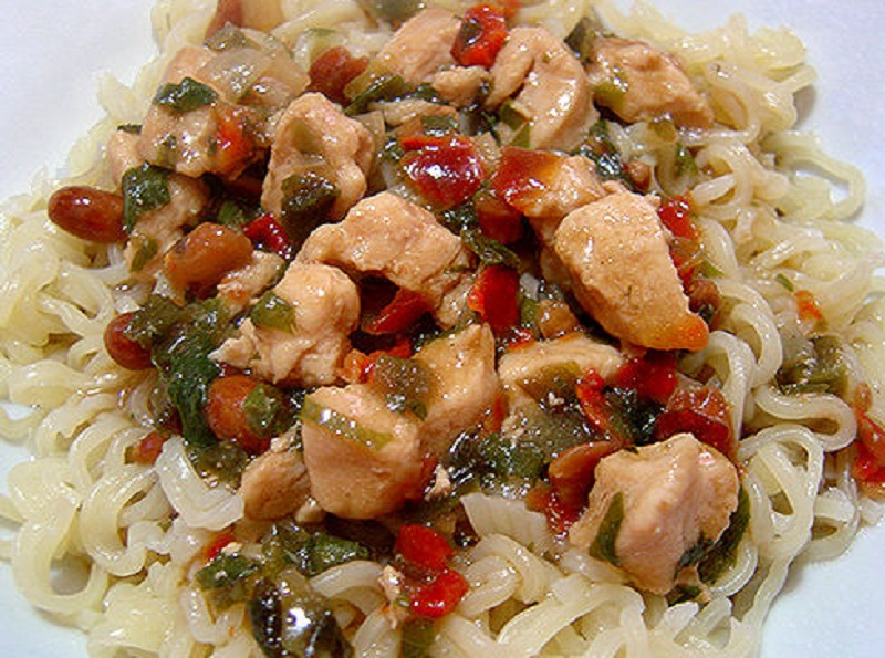 Pasta with Chinese Style Chicken Saute Pasta with Chinese Style Chicken Saute picture