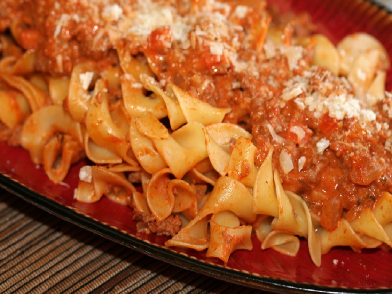 Pasta with Sweet and Sour Ground Pork Pasta with Sweet and Sour Ground Pork picture