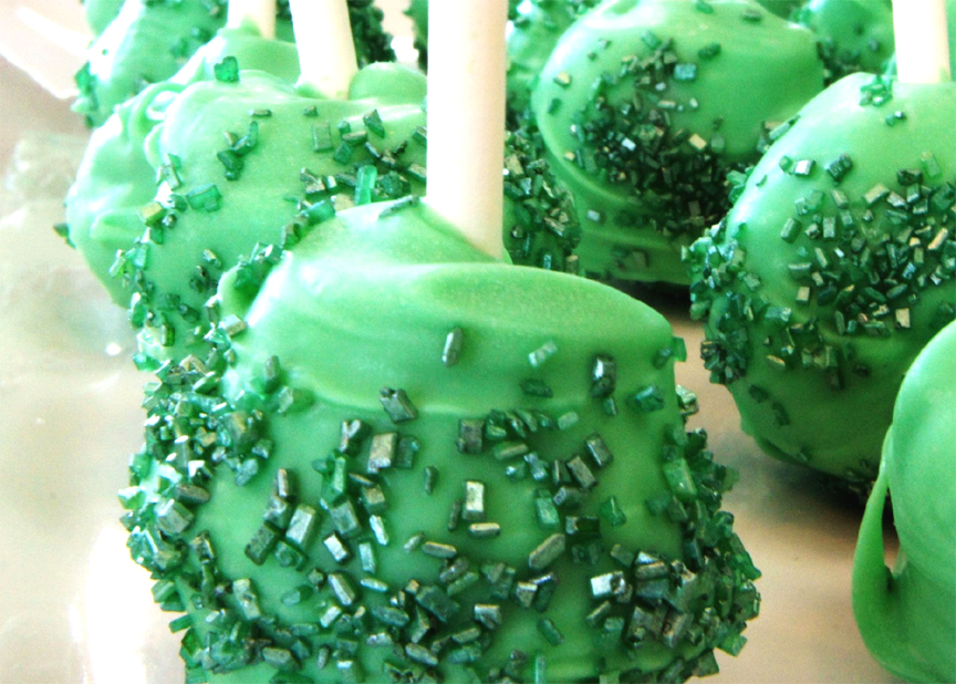 St. Patty's Day Cake Pops St. Patty's Day Cake Pops picture