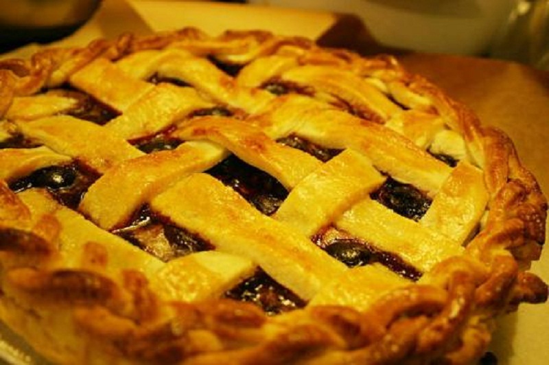 Peach Cranberry Pie Peach Cranberry Pie picture
