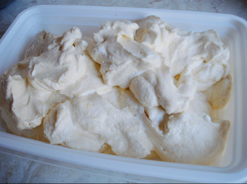 Peach Cream Freeze Peach Cream Freeze picture