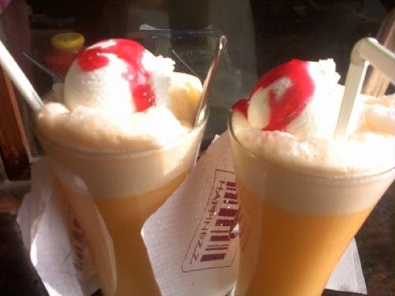 Peach Frost With Vanilla Ice Cream Peach Frost With Vanilla Ice Cream picture