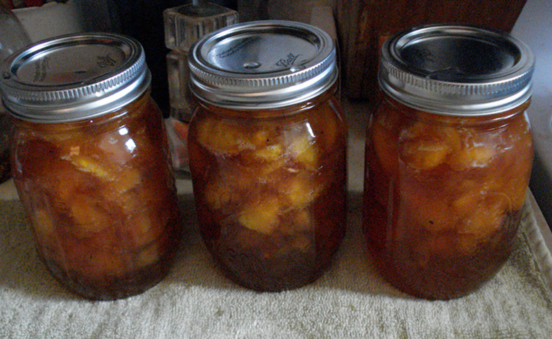 Pickled Peaches With Brown Sugar Pickled Peaches With Brown Sugar picture
