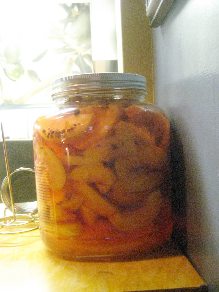Sweet Pickled Peaches Sweet Pickled Peaches picture