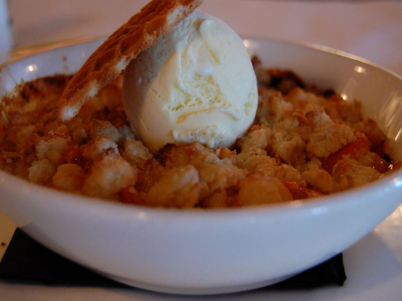 Fresh Peach Crisp Fresh Peach Crisp picture