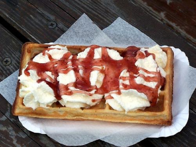 Peanut Butter Waffles Peanut Butter Waffles picture