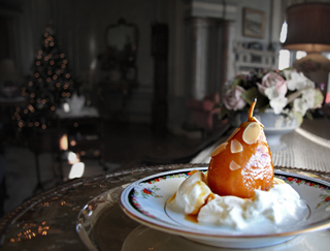 Weissbier and Honey Poached Pears Weissbier and Honey Poached Pears picture