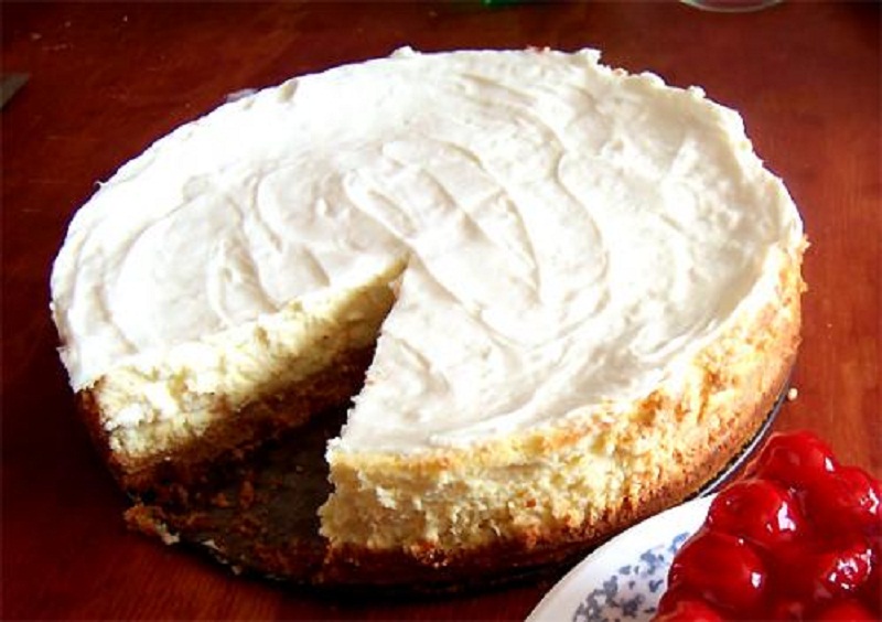 Pear Cheesecake Pie Pear Cheesecake Pie picture