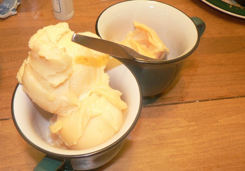 Pear Lemon Sorbet Pear Lemon Sorbet picture