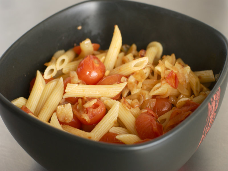 Penne With Oven Dried Tomatoes Penne With Oven Dried Tomatoes picture