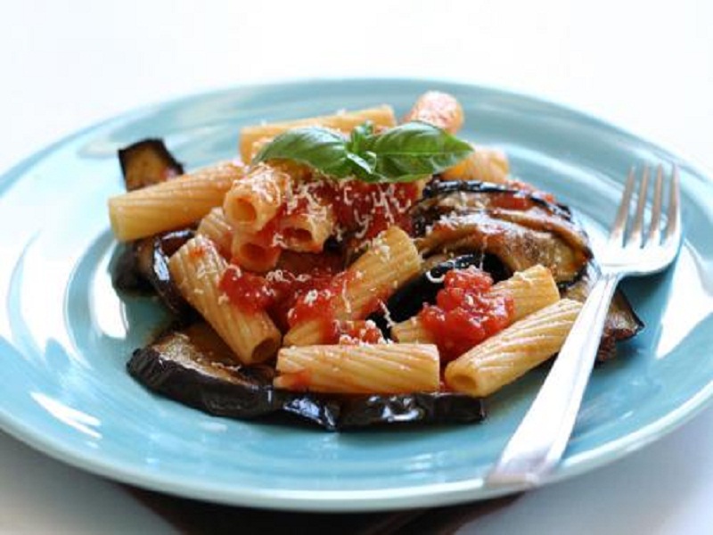 Penne with Eggplant and Pecorino Penne with Eggplant and Pecorino picture